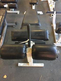 Pulse Fitness 7018 Ab Bench, S/N 311757.