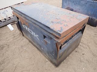 24 1/4in X 28in X 25 1/4in ROK Storage Box C/w Tire Mount