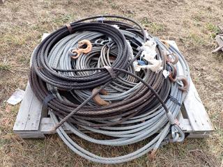 Qty Of Assorted Tow Cables