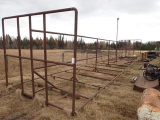 Approx. 40ft X 8ft4in X 10ft Trailer Bail Rack
