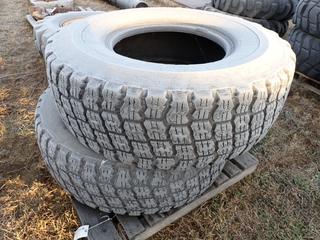 (2) Michelin X-Snowplus 17.5 R25 Tires