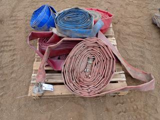 Qty Of Assorted Length Water Discharge Hose