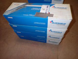 Qty Of (4) Boxes Of Blue Shield E7018 3/16 X 18in Welding Rod