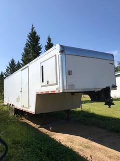2007 35 Ft. Mobile Snow Making Unit c/w Honda GX670 Pump, Cummins CBTA-5.9 Compressor, Showing 5,176 Hours, Newage 6KW Generator, Showing 1,317 Hours, Hoses, Fitting, Canons, Connections All Included. 2007 TN Trailers, 5th-Wheel, Tridem, VIN 5JXGT343X7S191622 