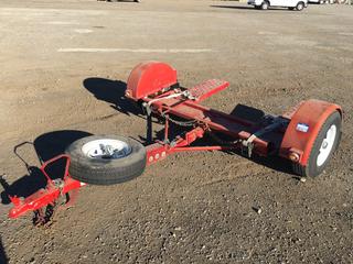 1998 Homemade Tow Behind Vehicle Dolly c/w 2" Ball Hitch, Tilt. S/N JEJ70