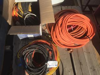 Quantity of Electrical Cords & Air Hoses.