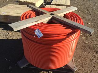 Ipex 20mm x 600m Sub-Duct Orange Telus Conduit Pipe.