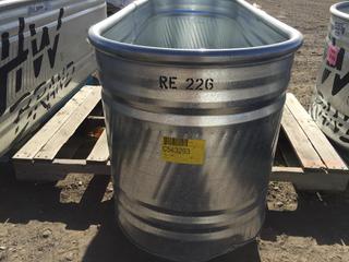 HW Brand Round End Stock Tank (6' Round End & 2' Deep), Model # RE 226.