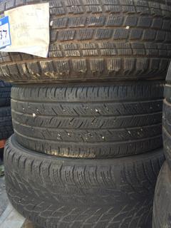 (1) Bridgestone Blizzak 215/65 R15, (1) Continental 195/45 R16, (1) Hakkapel 205/55 R16.