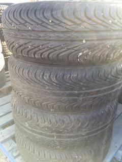 (4) General Altimax HP Tires 195/65 R15 91H w/ Chev Rims.