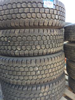 (4) Bridgestone Blizzak W965 Tires LT265/70 R17 121/118Q. *No Rims*