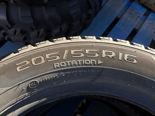 (2) Hakk Apel II Tires 205/55 R16. *No Rims*