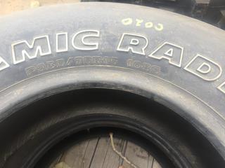 (2) Hankook Dynamic Radial Tires P235/75 R15. *No Rims*