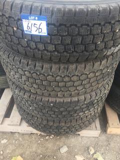 (4) Bridgestone Blizzak W965 Tires LT245/75 R16. *No Rims*