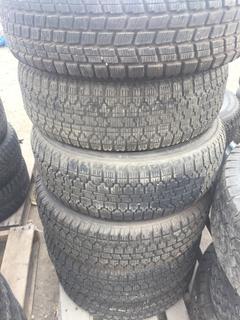 (6) Bridgestone Blizzak WS-50 Tires 215/65 R15. *No Rims*