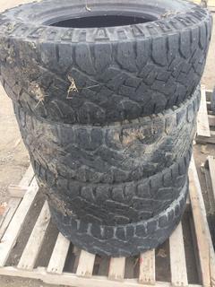 (4) Goodyear Wrangler Tires LT 265/70 R17 121/1180. *No Rims*