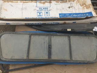 Pick Up Topper Windows, Ford Rear Window & Sun Visor.