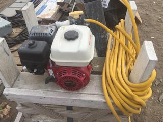 Pressure Washer Assembly w/ Honda GX 160 Motor.