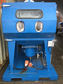 Sand Blast Cabinet.