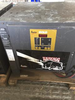 Work Hog Energy System Battery Charger for Self Propelled Fork Lift.