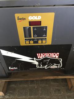 Work Hog Energy System Battery Charger for Self Propelled Fork Lift.