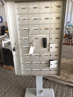 Super Box Mail Boxes w/ Key.