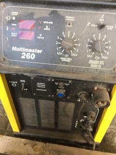 ESAB Multimaster 260 Welder w/ Fire Extinguisher.