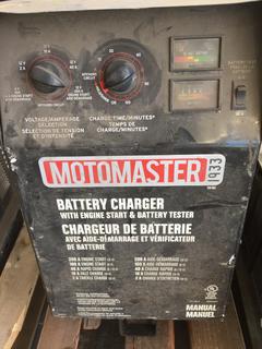 Motomaster Battery Charger w/ Engine Start & Battery Tester.