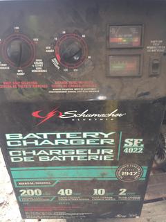 Schumacher SF 4022 Battery Charger.