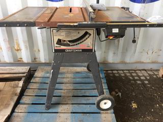 Craftsman 10" Table Saw.