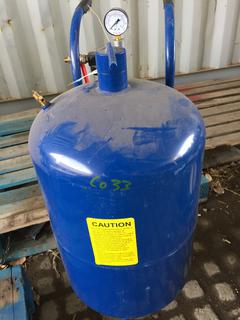 Compressor Tank 230 PSI.