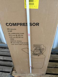 20 Gallon 2 Hp Air Compressor.