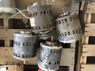 (4) 1/4 Hp 1 Phase AC Motors.