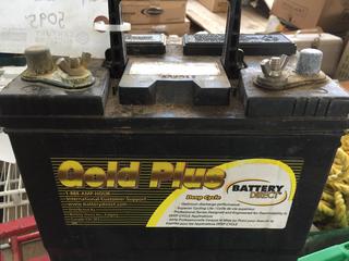 Gold Plus Car Battery.