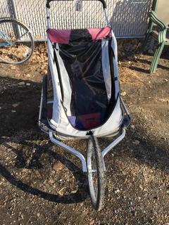 Jogger Stroller w/ Bike Attachment.