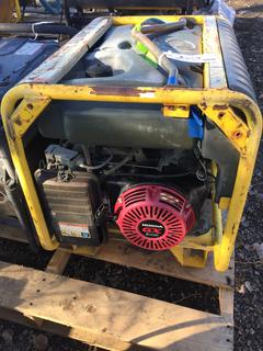 Wacker Neuson GP 5600 Portable Generator w/ Honda GX 340 Motor.