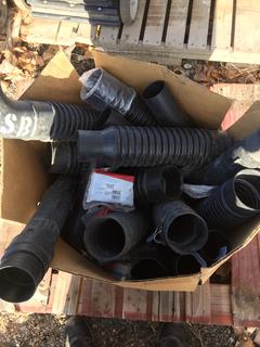 Box of Backpack Blower Parts.