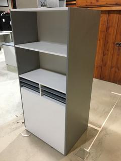 Workspace Storage Locking Cabinet 24"L x 30"D x 63 1/4"H.