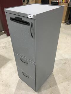 Metal Filing/Storage Cabinet 18"W x 22"D x 51"H.