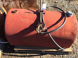 Slip Tank w/ Hand Pump.