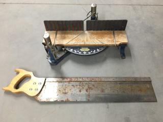 Stanley Mitre Saw.