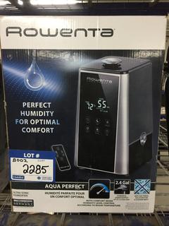 Rowenta Humidifier 2.4 Gal Ultra Sonic Humidifier.
