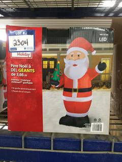 Home Accents 12 Ft. Giant Sized LED Santa.