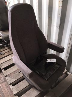 Unused Air Ride Bucket Seat For Tractor Truck, Cloth.