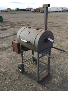 Barrel Offset Smoker.