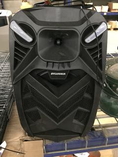 Sylvania Bluetooth 12" Karaoke Speaker c/w Mic.