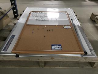 Quantity of Dry-Erase Boards & Cork Boards.