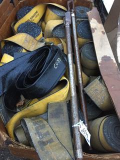 Box of Kinedyne 5400 Lb. Winch Straps w/ (2) Tightening Bars.