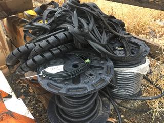 Pallet of Rubber Gaskets & Rolls of Air Brake Hose.