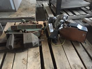 Large Vice & Large Pipe Clamps.